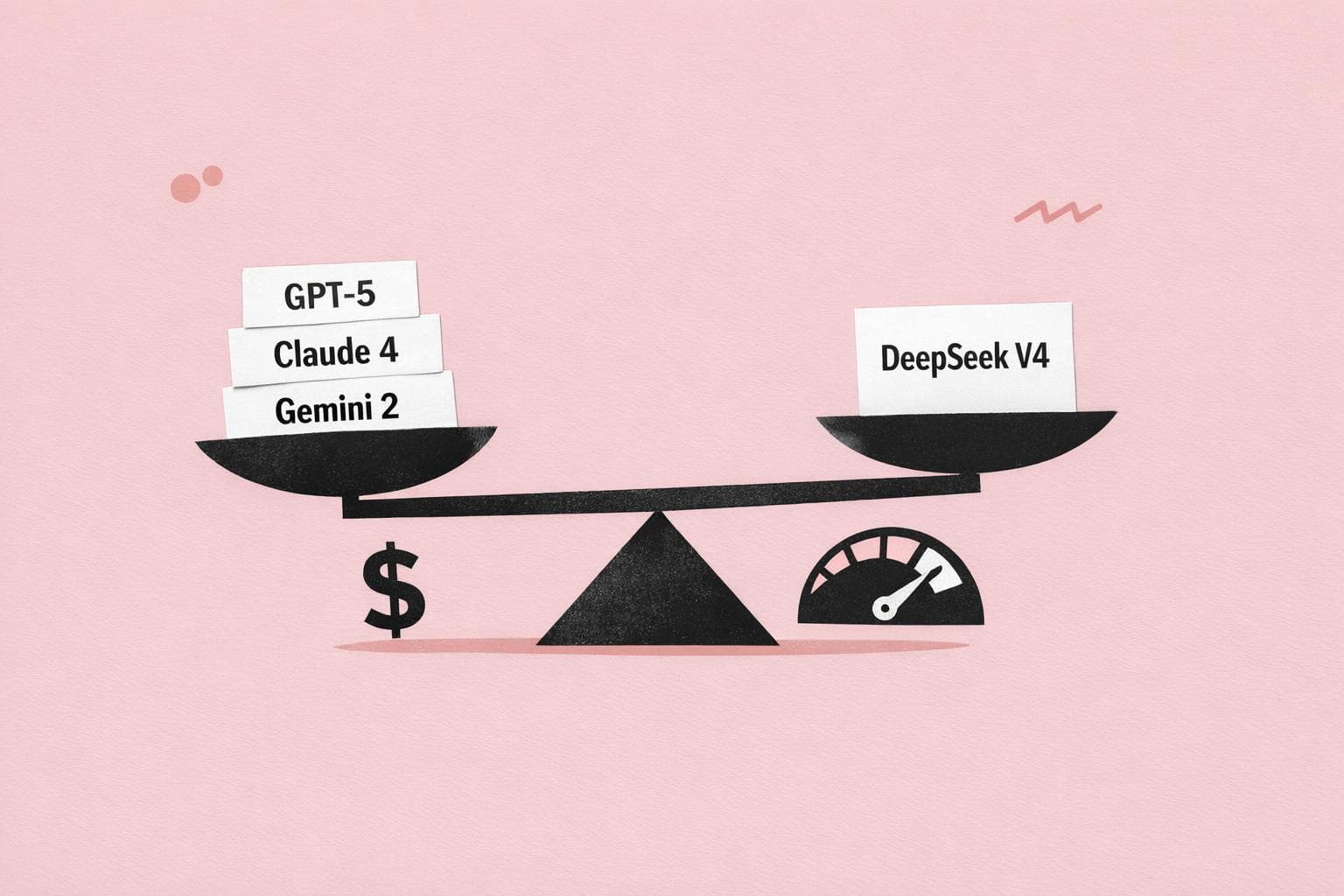 GPT-5 vs Claude 4 vs Gemini 2 vs DeepSeek V4: comparativo de custo e desempenho das APIs