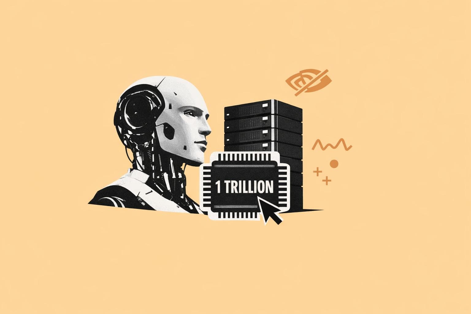 Ilustração do modelo DeepSeek V4 com arquitetura multimodal e chips chineses