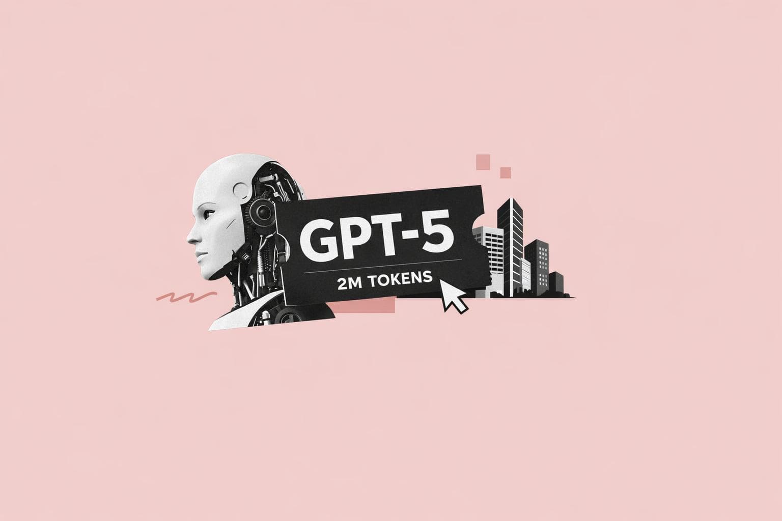 Interface da API do GPT-5 com indicador de contexto de 2 milhões de tokens
