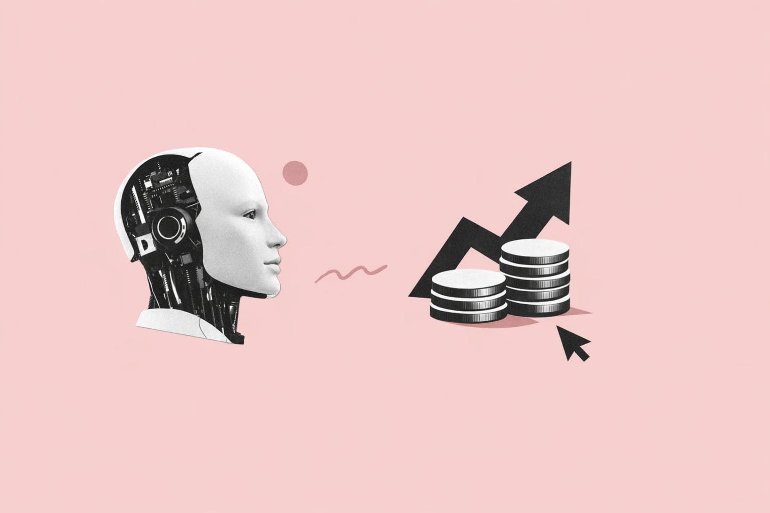 Gráfico representando o crescimento do mercado de inteligência artificial em 2026