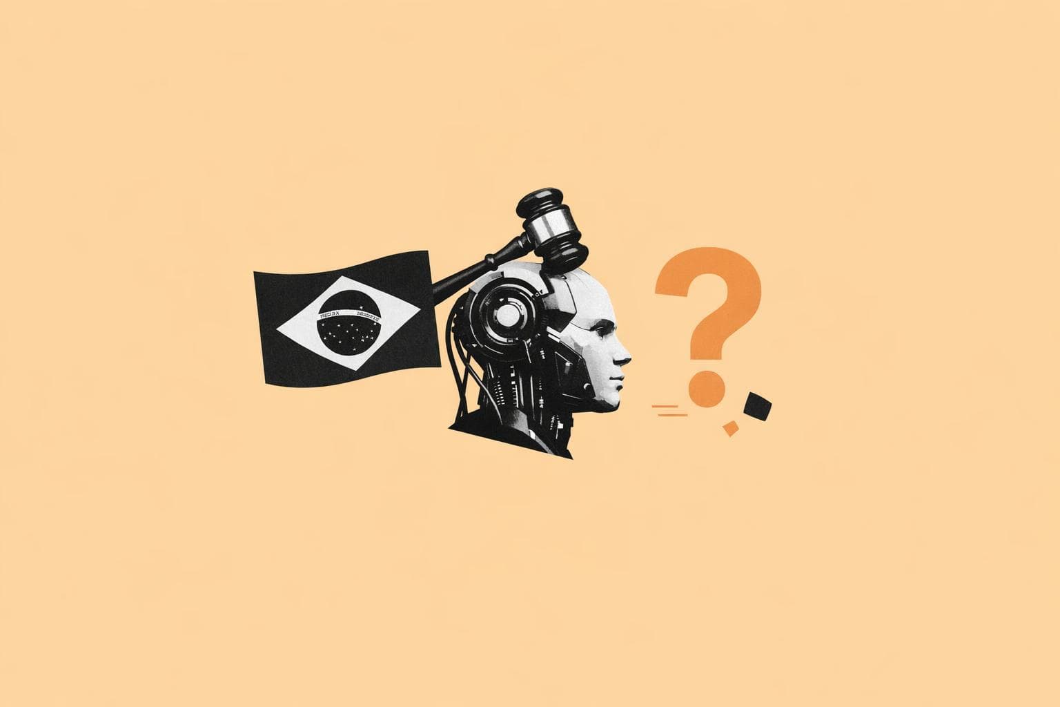 Texto do PL 2338/2023 sobre regulação de IA no Brasil aberto em notebook